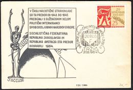 Yugoslavia 1964, Illustrated Cover "Breached Tunnel Yugoslavia To Austria" W./ Special Postmark "Trzic", Ref.bbzg - Brieven En Documenten