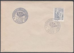 Yugoslavia 1958, Cover W./ Special Postmark "Int. Fair Of Fishing, Zadar", Ref.bbzg - Briefe U. Dokumente