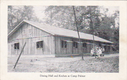 Dining Hall And Kitchen At Camp Palmer On Harrison Lake Fayette Ohio 1948 - Sonstige & Ohne Zuordnung