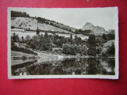 CPSM  PHOTO  ENV DE THONON LES BAINS  LAC DE LA BEUNAZ    VOYAGEE 1953 - Thonon-les-Bains