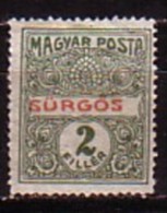 UNGARN / HONGRIE - 1916 - Timbres Pour Journaux - Pour Expres Yv № 11* - Periódicos