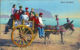 Postcard (Ethnics) - Italy Carro Siciliano - Unclassified