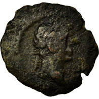 Monnaie, Trajan, Dichalkon, Alexandrie, TTB, Bronze - Province