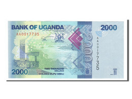 Billet, Uganda, 2000 Shillings, 2010, NEUF - Oeganda