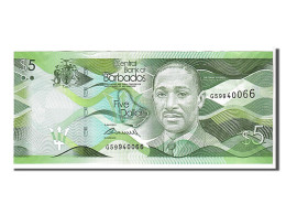 Billet, Barbados, 5 Dollars, 2013, KM:74, NEUF - Barbados (Barbuda)