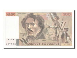 Billet, France, 100 Francs, 100 F 1978-1995 ''Delacroix'', 1991, SPL - 100 F 1978-1995 ''Delacroix''