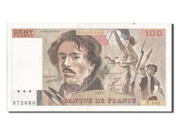 Billet, France, 100 Francs, 100 F 1978-1995 ''Delacroix'', 1989, TTB - 100 F 1978-1995 ''Delacroix''