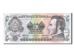 Billet, Honduras, 5 Lempiras, 2010, KM:91c, NEUF - Honduras