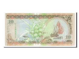 Billet, Maldives, 10 Rufiyaa, 2006, NEUF - Maldiven