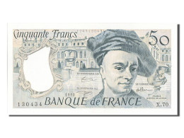 Billet, France, 50 Francs, 50 F 1976-1992 ''Quentin De La Tour'', 1992, NEUF - 50 F 1976-1992 ''Quentin De La Tour''