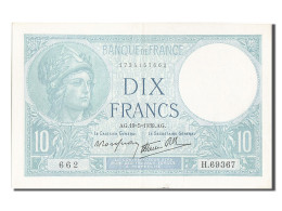 Billet, France, 10 Francs, 10 F 1916-1942 ''Minerve'', 1939, 1939-05-19, SUP+ - 10 F 1916-1942 ''Minerve''