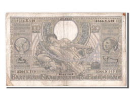 Billet, Belgique, 100 Francs-20 Belgas, 1938, 1938-03-09, TB - 100 Franchi & 100 Franchi-20 Belgas
