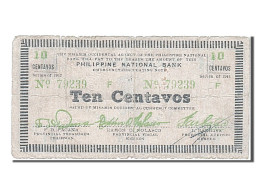 Billet, Philippines, 10 Centavos, 1942, TB - Filippijnen