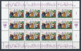 UN Vienna 1987 Michel # 75-76 (2 Bogensatz), MNH (**) - Blocks & Kleinbögen