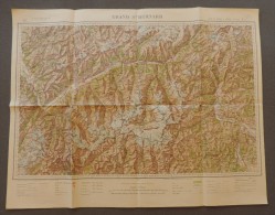 Carte De France - Grand Saint-Bernard - Service Géographique De L'armée - Feuille 49 - Kaarten & Atlas