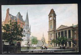 RB 985 - Early Hartmann Postcard - Art Gallery - Birmingham Warwickshire - Birmingham