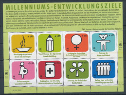 UN Vienna 2009 Michel # 612-619 Sheet, MNH (**) - Blokken & Velletjes
