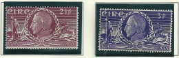 Ireland 1948 SG 144-5 MM - Unused Stamps