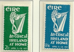 Ireland 1953 SG 154-5 MM - Neufs
