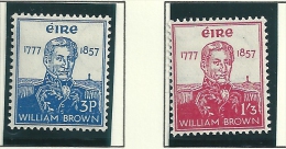 Ireland 1957 SG 168-7 MM - Unused Stamps