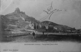 Vue Générale Prise Du Midi - Rochemaure