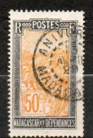 MADAGASCAR  50c Noir Ocre 1922-26 N°139 - Oblitérés