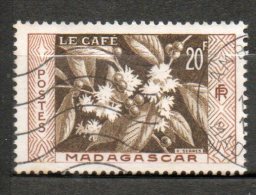 MADAGASCAR   20f Brun Rouge Sépia 1956  N°331 - Oblitérés