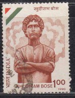 India Used 1990,  Khudiram Bose, Martyr - Usati