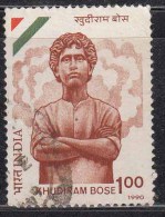 India Used 1990,  Khudiram Bose, Martyr - Gebraucht