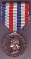 MEDAILLE - République Française. Médaille D'honneur Des Chemins De Fer - - Professionnels / De Société