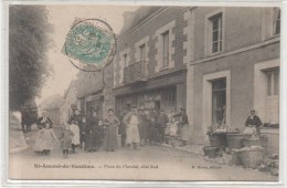 SAINT AMAND DE VENDOME  PLACE DU MARCHE  BELLE ANIMATION - Saint Amand Longpre