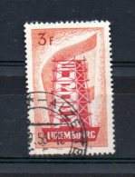 LOT 175 - LUXEMBOURG N° 515 Oblitéré EUROPA Cote 70 € - 1956