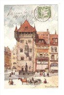 CPA : Illustration Franz Schmidt : Nürenberg :Nassauerhaus - Sonstige & Ohne Zuordnung