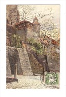 CPA : Illustration Franz Schmidt : Nürenberg : Partie An Der Burg - Sonstige & Ohne Zuordnung