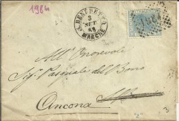ITALIA CC 1868 DE SAN BENEDETO A ANCONA - Other & Unclassified