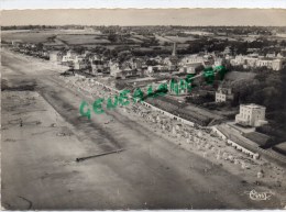 50-  SAINT PAIR SUR MER - ST PAIR - VUE GENERALE AERIENNE DE LA GRANDE PLAGE   1953 - Saint Pair Sur Mer