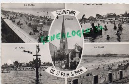 50-  SAINT PAIR SUR MER -  ST PAIR  - SOUVENIR  1955 - Saint Pair Sur Mer