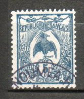 N CALEDONIE 5cgris Bleu 1922-28 N°114 - Gebruikt