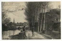 Delcampe - MONTAIGU. - Ruines Du Château Et Le Pont Saint-Nicolas - Montaigu