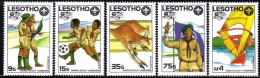 Lesotho - 1987 World Scout Jamboree Set (**) # SG 775-779 , Mi 653-657 - Lesotho (1966-...)