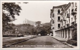 Pocos De Caldas - Brasil - Pça Pedro Sanches - Palace Hotel ( 2 Scans ) Brazil - Sonstige