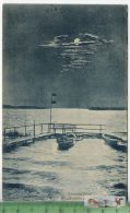 Gremsmühlen Mondschein Am Dieksee -1912-, Verlag : Alex Mirr, Eutin, POSTKARTE Ohne Frankatur, Mit Stempel, - Malente-Gremsmuehlen