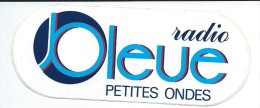 Radio / Radio Bleue/   Petites Ondes / Années 1980     ACOL4 - Autocollants