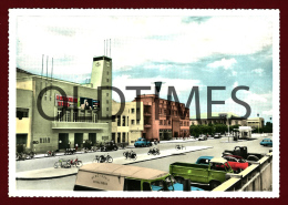 ANGOLA - NOVA LISBOA - AVENIDA 5 DE OUTUBRO - GASOLINEIRA MOBIL - 1950 REAL PHOTO PC - Angola