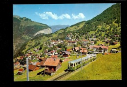 Carte Postale SUISSE  WENGEN TRAIN 24 - Wengen