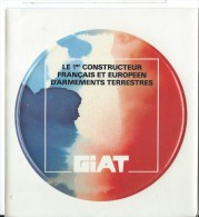 Armement/GIAT/ Premier Constructeur Français Et Européen D'Armements Terrestres / Années 1980     ACOL14 - Autocollants