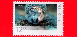 NORVEGIA - NORGE - Innland  - 2007 - Fauna- Ricci - Piggsvin - Hedgehog - Erinaceus Europaeus  - 12.00 - MNH - Neufs