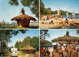 Azur - Camping " La Paillotte " - 1971 - Multi-vues - Soustons