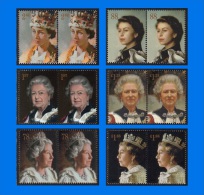 GB 2013-0059, Royal Portraits, Pair Set (6V) MNH - Ungebraucht