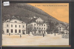 ST IMIER -  PLACE DU MARCHE ET NOUVELLE POSTE - TB - Saint-Imier 